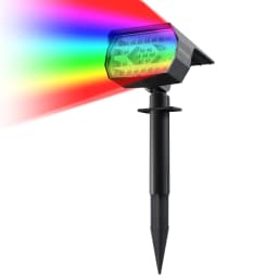 Swiatla 29LED RGB Solar Spotlight 7 Color Changing Christmas Decor Outdoor Landscape Lights IP67 Waterproof for Garden Patio