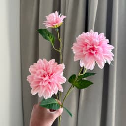 Realistic Silk Dahlias For Wedding Party Christmas Wreath Birthday DIY Home Office Vase Decoration Artificial Flower