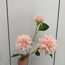Realistic Silk Dahlias For Wedding Party Christmas Wreath Birthday DIY Home Office Vase Decoration Artificial Flower