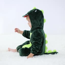 Inflant Newborn Rompers Kigurumi Winter Animal Onesie Kids Jumpsuit Pajamas Baby Dinosaur Costumes For Christmas Halloween Party