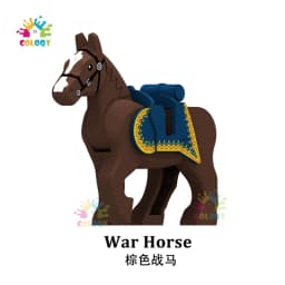 Kids Toys Napoleonic Cavalry Building Blocks War Horse Saddle Soldiers Mini Action Figures Toys For Kids Christmas Gifts