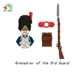 Kids Toys Napoleonic Cavalry Building Blocks War Horse Saddle Soldiers Mini Action Figures Toys For Kids Christmas Gifts