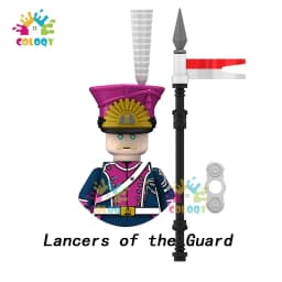 Kids Toys Napoleonic Cavalry Building Blocks War Horse Saddle Soldiers Mini Action Figures Toys For Kids Christmas Gifts