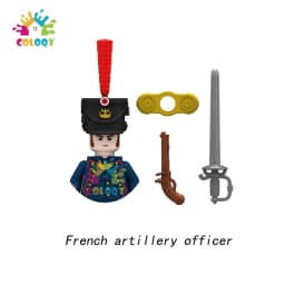 Kids Toys Napoleonic Cavalry Building Blocks War Horse Saddle Soldiers Mini Action Figures Toys For Kids Christmas Gifts