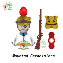 Kids Toys Napoleonic Cavalry Building Blocks War Horse Saddle Soldiers Mini Action Figures Toys For Kids Christmas Gifts