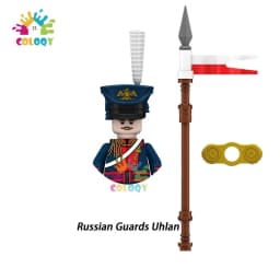Kids Toys Napoleonic Cavalry Building Blocks War Horse Saddle Soldiers Mini Action Figures Toys For Kids Christmas Gifts