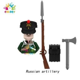 Kids Toys Napoleonic Cavalry Building Blocks War Horse Saddle Soldiers Mini Action Figures Toys For Kids Christmas Gifts