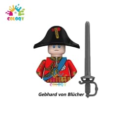 Kids Toys Napoleonic Cavalry Building Blocks War Horse Saddle Soldiers Mini Action Figures Toys For Kids Christmas Gifts