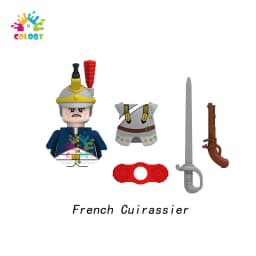 Kids Toys Napoleonic Cavalry Building Blocks War Horse Saddle Soldiers Mini Action Figures Toys For Kids Christmas Gifts