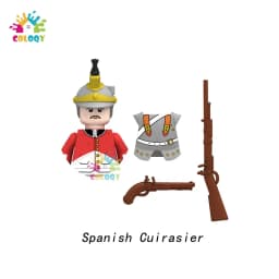Kids Toys Napoleonic Cavalry Building Blocks War Horse Saddle Soldiers Mini Action Figures Toys For Kids Christmas Gifts