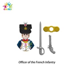 Kids Toys Napoleonic Cavalry Building Blocks War Horse Saddle Soldiers Mini Action Figures Toys For Kids Christmas Gifts