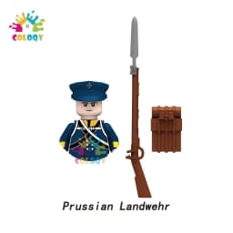 Kids Toys Napoleonic Cavalry Building Blocks War Horse Saddle Soldiers Mini Action Figures Toys For Kids Christmas Gifts