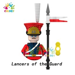 Kids Toys Napoleonic Cavalry Building Blocks War Horse Saddle Soldiers Mini Action Figures Toys For Kids Christmas Gifts