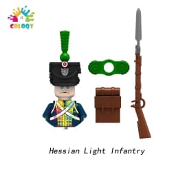 Kids Toys Napoleonic Cavalry Building Blocks War Horse Saddle Soldiers Mini Action Figures Toys For Kids Christmas Gifts