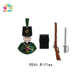 Kids Toys Napoleonic Cavalry Building Blocks War Horse Saddle Soldiers Mini Action Figures Toys For Kids Christmas Gifts