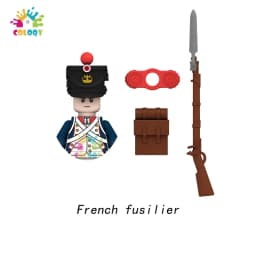 Kids Toys Napoleonic Cavalry Building Blocks War Horse Saddle Soldiers Mini Action Figures Toys For Kids Christmas Gifts