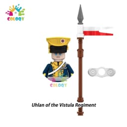 Kids Toys Napoleonic Cavalry Building Blocks War Horse Saddle Soldiers Mini Action Figures Toys For Kids Christmas Gifts