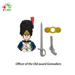 Kids Toys Napoleonic Cavalry Building Blocks War Horse Saddle Soldiers Mini Action Figures Toys For Kids Christmas Gifts