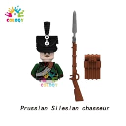 Kids Toys Napoleonic Cavalry Building Blocks War Horse Saddle Soldiers Mini Action Figures Toys For Kids Christmas Gifts