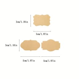 500pcs Rolled Gift Labels, Self-adhesive Paper Stickers For Cosmetics, Food, Crafts And Christmas Decorations