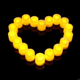 Multiple Choices Flickering LED Candle with Battery Tealights Candles Flameless Wedding Home Christmas Decor Candle Warm Light