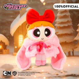 Genuine 15cm Powerpuff Girls Plush Doll Cloak Series Bag Ornaments Cartoon Dress Up Soft Stuffed Toys Keychain Christmas Gifts