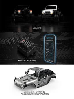 NEW MJX HYPER GO H12Y H12Y+ 1/12 RC Car Brushless FOC 4WD Remote Control Mountaineering Off-Road Climbing Off Road RC Toy Christmas Festival Gift Set