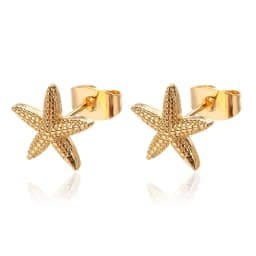 Water Drop Zircon Stars Stud Earrings For Women Stainless Steel Gold Color Statement Earring 2023 Femme Christmas Jewelry Gift