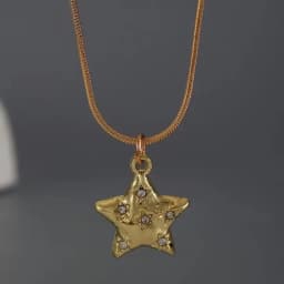 Gothic Vintage Layered Black Star Pendant Necklaces for Women Hip Hop Rock Y2K Necklace Goth Jewelry Christmas Birthday Gifts
