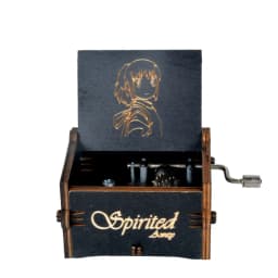 Different styles Wooden Hand Cranked Music Box Jurassic Can't Help Falling in Love Valentine's Day to Christmas Birthday Gift