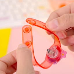 12-60Pcs Cute Cartoon Glowing Bracelet Kids Birthday Party Wedding Guest Gift Halloween Christmas Carnival Party Gift Decoration