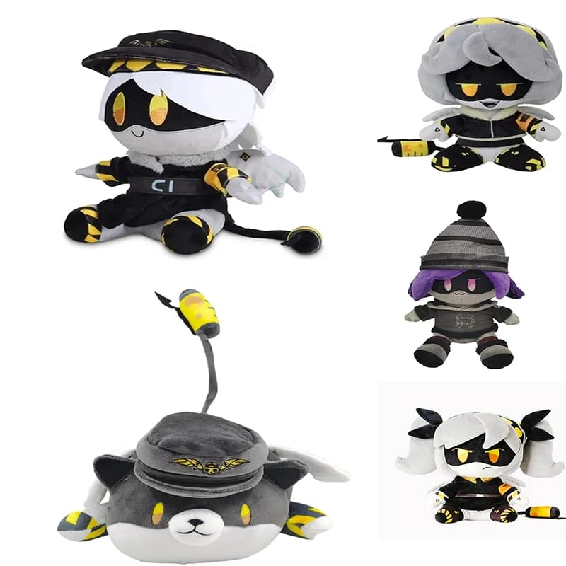 Anime Murder Drones Popular Plush Toys Cute N Plush Doll UZI Toy Drone Killers Little Robot Doll For Kids Christmas