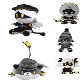Anime Murder Drones Popular Plush Toys Cute N Plush Doll UZI Toy Drone Killers Little Robot Doll For Kids Christmas