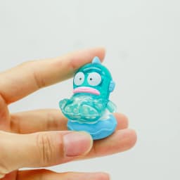 Sanrio Characters Hangyodon Holiday Beach Stacking Mini Blind Box Toy Figures Collectibles Desk Decor Christmas Gifts