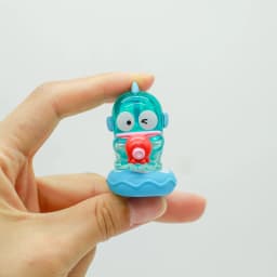 Sanrio Characters Hangyodon Holiday Beach Stacking Mini Blind Box Toy Figures Collectibles Desk Decor Christmas Gifts