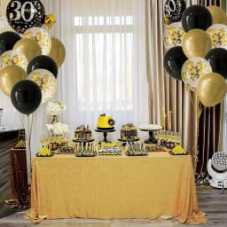 30/20/10pcs Gold Sequin Balloons Glitter Sequin Globos Balloon Birthday Party Halloween Christmas Party Wedding Decora Supplies