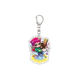 55MM Anime The Disastrous Life of Saiki K Keychain Saiki Kusuo Teruhashi Kokomi Key Chain Acrylic Model Plate Christmas Gifts