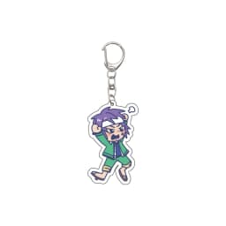 55MM Anime The Disastrous Life of Saiki K Keychain Saiki Kusuo Teruhashi Kokomi Key Chain Acrylic Model Plate Christmas Gifts
