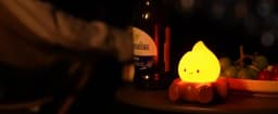 Campfire Night Lights With White Noise Creative Room Decoration Atmosphere LED Light Desk Lamp For Kids Christmas Birthday Gifts