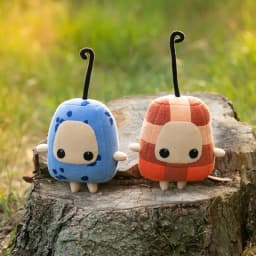 Cute Milo and Chip Plushie Plush Toy Penguin Toy Game Doll Birthday And Christmas Gifts For Children Plush Toy Cartoons Doll