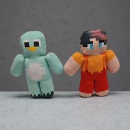 Cute Milo and Chip Plushie Plush Toy Penguin Toy Game Doll Birthday And Christmas Gifts For Children Plush Toy Cartoons Doll