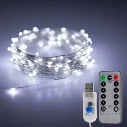 USB LED Christmas String Light 5M/10M/20M/30M Remote Control 8 Modes Fairy Garland for Wedding Holiday Party Decor New Year