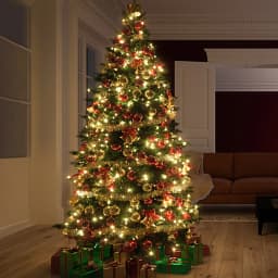 50M 100M 24V LED Christmas Lights Copper Wire Fairy Garland String Light Waterproof For Outdoor Garden New Year Party Decoration