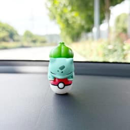 Genuine Pokemon Pikachu Eevee Psydusk Squirtle Charmander Bulbasaur Anime Action Figure Toy Doll Car Decoration Christmas Gift