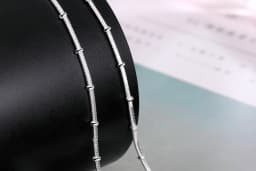 45-60cm 925 Sterling Silver Snake Chain Necklace Jewelry European Style Popular Women Mens Cute Charms Fashion Christmas Gift