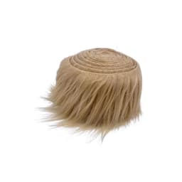 1.5 Meters Faux Fur Fabric Costume DIY Soft Supplies Crafting Toy Fuzzy for Hat Shoes Holiday Clothing Christmas Tree Decoration