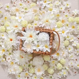 20/50Pcs Mix White Artificial Flowers Head for Home Room Decor Craft Wreath Bride Wedding Christmas Decoration Navidad 2026 Gift