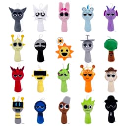 20cm Sprunki Plush Toys Sprunki Plush Doll Sprunki Game Pillow Kids Birthday Gifts Stuffed Dolls Christmas Gift