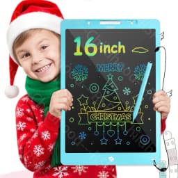 16 Inch LCD Writing Tablet Large Electronic Color Drawing Board Erasable Screen Perfect Educational Toys Birthday Christmas Gift