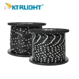 DC12V 3PIN 5cm/10cm Pitch WS2811 WS2812 LED Pebble Pixel String Light RGB Addressable Full Color IP68 Black Wire Christmas Tree